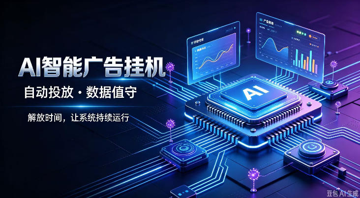 AI智能广告挂G｜全自动广告任务运营项目拆解，解放时间解放双手，让系统持续运行【揭秘】